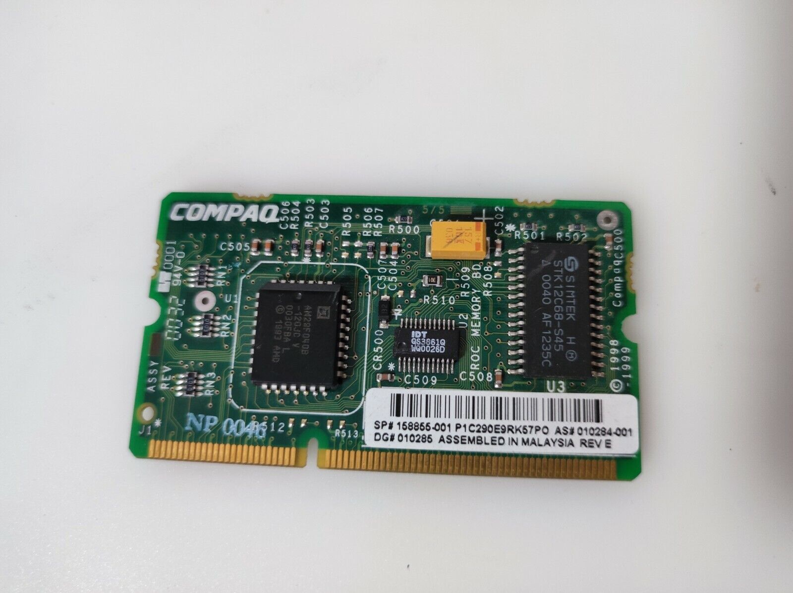 Compaq 158855-001 16MB Raid Memory Board HP Proliant Smart Array Cache Module (Used) // สินค้ารับประกัน โดย บริษัท อะไหล่เซิร์ฟเวอร์ จำกัด
