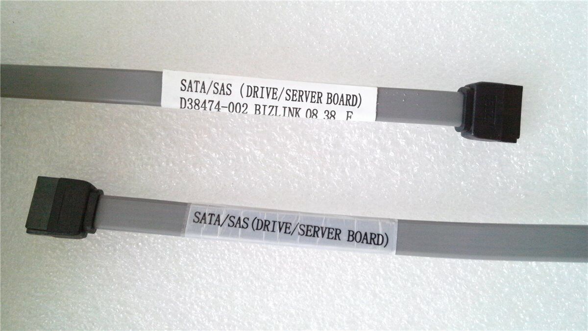 SATA/SAS Cable (Drive/Server Board) - BIZLINK - 58cm - Grey // D38474-002 (Used) // สินค้ารับประกัน โดย บริษัท อะไหล่เซิร์ฟเวอร์ จำกัด