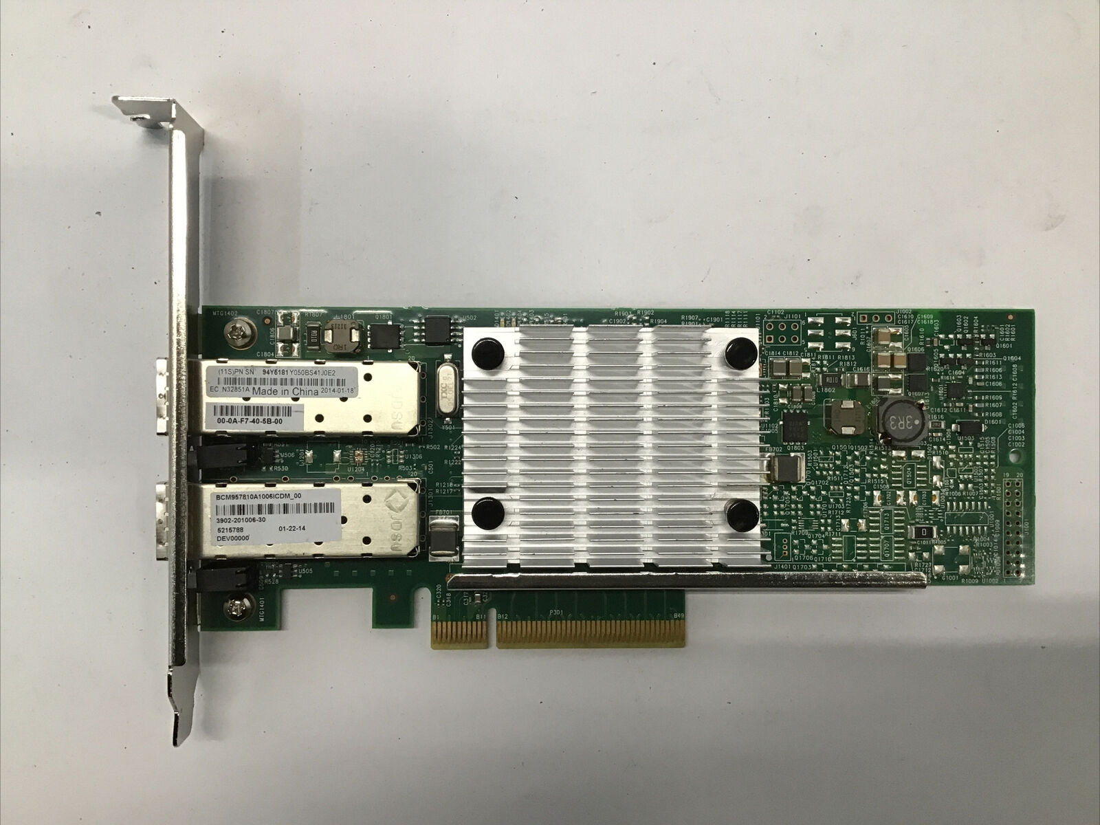 IBM NetXtreme Dual Port 10GB SFP+ Adapter BCM957810A1006ICDM // 94Y5181 (Used) // สินค้ารับประกัน โดย บริษัท อะไหล่เซิร์ฟเวอร์ จำกัด