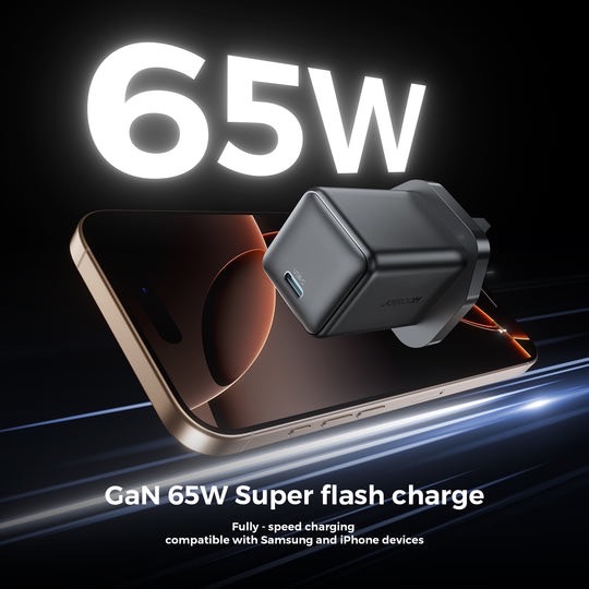 JR-TCG18EU 65W GAN ULTRA FAST CHARGER