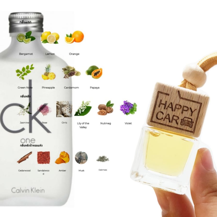 น้ำหอมปรับอากาศรถยนต์กลิ่นซีเค วัน (CK-1)