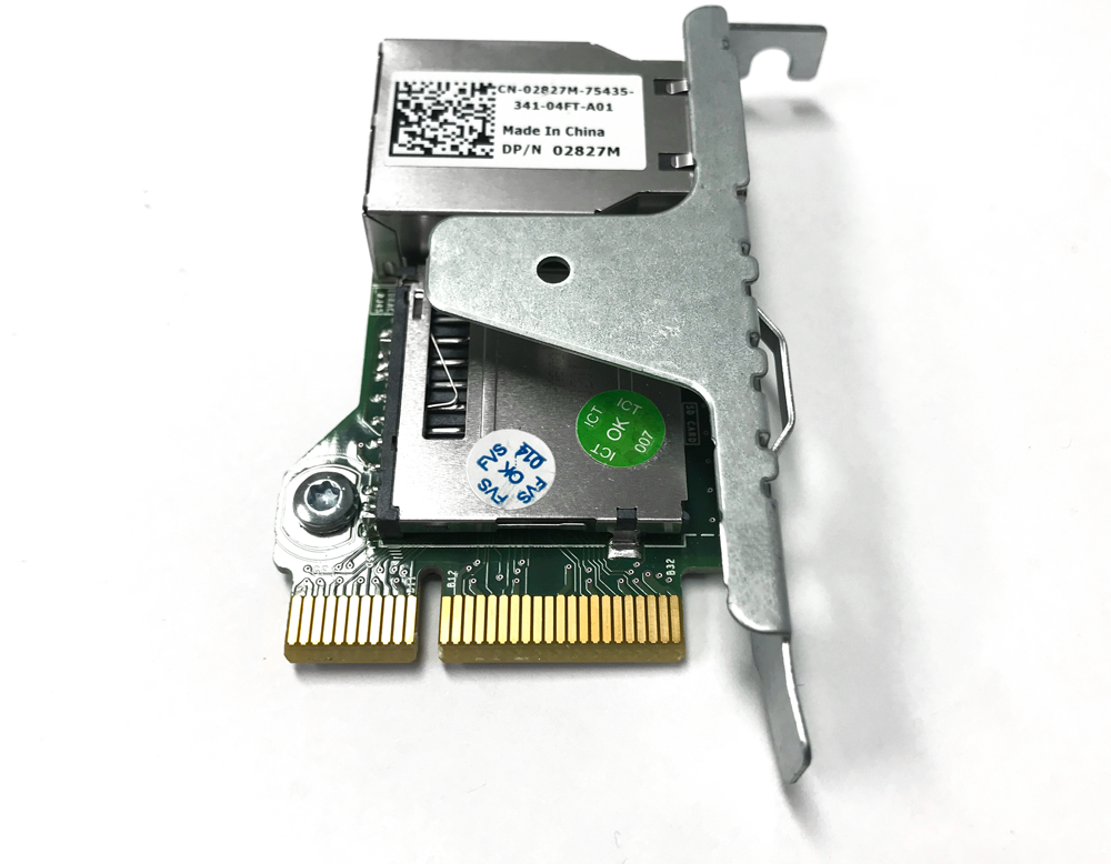 Dell iDRAC7 Express Remote Access PowerEdge R320 R420 R520 T320 T420 // 02827M (Used) // สินค้ารับประกัน โดย บริษัท อะไหล่เซิร์ฟเวอร์ จำกัด