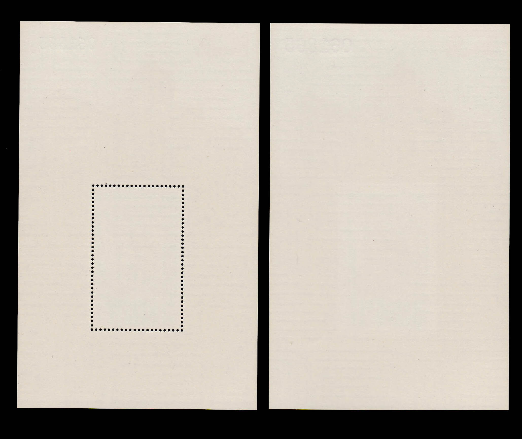 ชีทงานแสดงตราไปรษณียากรโลก กรุงเทพฯ 2536 (ชุด 1) แบบปรุ+ไม่ปรุ เลขตรงกัน