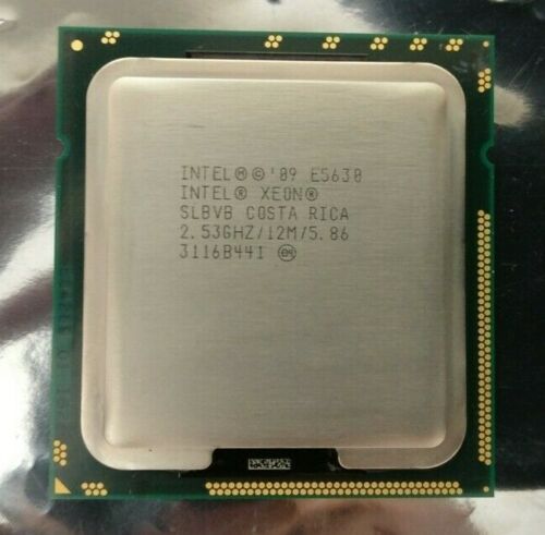 Intel Xeon E5630 2.53GHz/12M LGA1366 Quad Core 8 Threads CPU Processor สินค้ารับประกัน โดย บริษัท อะไหล่เซิร์ฟเวอร์ จำกัด