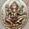 เหรียญพระพิฆเนศ หลังพระวิษณุกรรม สำนักช่างสิบหมู่ กรมศิลปากร ปี52 พิมพ์ใหญ่