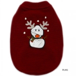 เสื้อไหมพรมกวางเรนเดียร์ สีแดง ยี่ห้อ Butter size 4