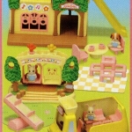 [หมดแล้ว] ซิลวาเนียนมินิโรงเรียนอนุบาล 4 กล่อง (JP) Sylvanian Families Kindergarten School Mini Playset