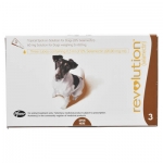 REVOLUTION 60 mg (selamectin) for Dogs 5.1 - 10 kg เรฟโวลูชั่น ยาหยดสำหรับสุนัข น้ำหนัก 5.1 - 10 กก.