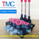 ไฮโดรลิกคอนโทรน3แกน4หุนมีcarry over(45-55L)(4,500Psi/310Bar)Quality Products GDV45/3-P2/210-T2-DI-FGI-KQ1-PTAB(G1/2)