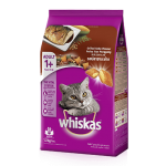 Whiskas Adult cat food Grilled Saba flavour 1.2 kg วิสกัส แบบเม็ด สำหรับแมวโต รสปลาซาบะย่าง ขนาด 1.2 กก.