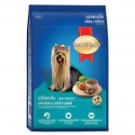 Smartheart สมาร์ทฮาร์ท สุนัขพันธุ์เล็ก รสไก่และตับ 3 กก.