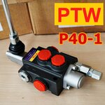 ไฮโดรลิคคอนโทรนวาวร์(4หุน)PTW P40-1(1แกน)(40L.)(3,000-4,600Psi)