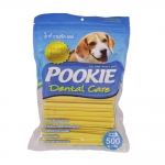 Pookie dental care ปุ๊กกี้ เดนทัล แคร์ ขนมขัดฟัน รสไก่ 500 กรัม