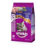 Whiskas Adult cat food Mackerel flavour 1.2 kg วิสกัส แบบเม็ด แมวโต รสปลาทู ขนาด 1.2 กก.