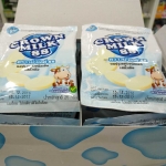 นมปรุงแต่งชนิดเม็ดรสหวาน 88 CROWN MILK 泰国奶片儿童高钙干吃牛奶片25g*24包
