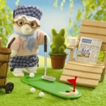 ซิลวาเนียน คุณปู่หมากับชุดกอล์ฟ (EU) Sylvanian Grandfather at Home Set