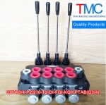 ไฮโดรลิกคอนโทรนวาวล์4แกน6หุนมีcarry over(70-80L)(4,500Psi/310Bar)Quality Products GDV70/4-P2/210-T2-DI-FGI-KQ1-PTAB(G3/4)
