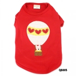 เสื้อยืดสีแดงลายบอลลูน ยี่ห้อ Butter size3