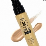 泰国Mistine Cover All 粉底液 24小时不脱妆持久保湿隔离遮瑕