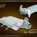 หมอนยางพาราเด็ก100 % รูปช้างสีเทา 泰国原儿童玩具枕橡胶