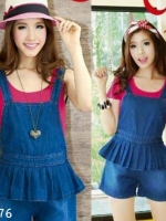 เอี้ยมกางเกงยีนส์ขาสั้น AP576