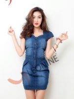 ชุดเดรสยีนส์ AU5511