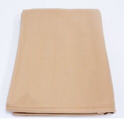 ผ้าห่มใหม่ ผ้าสำลีสีพื้น 5ฟุต ผืนใหญ่ ผ้าหนาจร้า - สีน้ำตาล