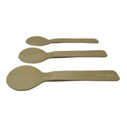 ช้อนไอติมหัวกลม 100 มม. 10,000 ชิ้น/ลัง (100 แพ็ค)