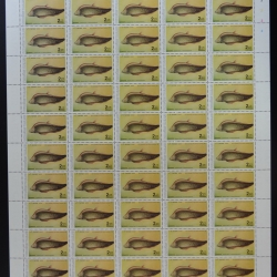 แสตมป์ครบรอบ 60 ปี กรมประมง (เต็มแผ่น)