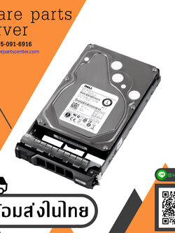 Dell 1TB 7.2K 6G SAS 3.5" HDD Hard Drive Server // 0GPP3G / MG03SC03DLA51 (Used) // สินค้ารับประกัน โดย บริษัท อะไหล่เซิร์ฟเวอร์ จำกัด