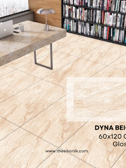 R6012008 กระเบื้อง DYNA BEIGE 60X120 (2ผ./ก.)