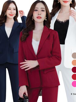NO.2326 Wealthy เสื้อสูทผู้หญิง S-6XL (เฉพาะเสื้อสูท)