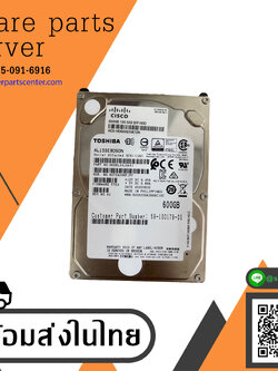 Cisco / Toshiba 600GB 10K 12G SAS 2.5" HDD // USC-HD600G10K12N / AL15SEB060N (Used) // สินค้ารับประกัน โดย บริษัท อะไหล่เซิร์ฟเวอร์ จำกัด