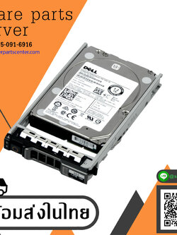 Dell 1.2TB 10K 12G SAS 2.5'' HDD Hard Disk // 0WXPCX / ST1200MM0088 / 1FF200-151 (Used) // สินค้ารับประกัน โดย บริษัท อะไหล่เซิร์ฟเวอร์ จำกัด