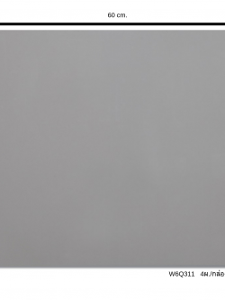 W6ฺQ311 ขัดมันสีเทาอ่อน (ขนาด60x60) (4แผ่น/กล่อง) (1.44ตร.ม./กล่อง)