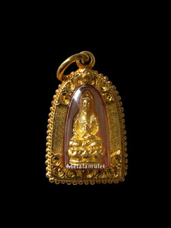 พระโพธิสัตว์กวนอิม เนื้อทองคำ หลวงพ่อเกษม ปี 2532