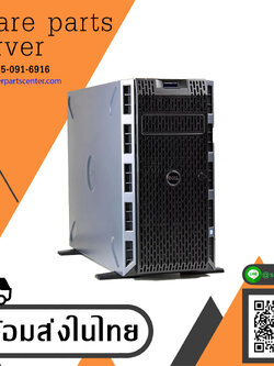 Dell PowerEdge T330 / CPU E3-1220 V6 3.0GHz / RAM 32GB PC4 / HDD 1TB 7.2K 3.5" x2 / Power Supply 495w x2 / Card H330 (Used) // สินค้ารับประกัน โดย บริษัท อะไหล่เซิร์ฟเวอร์ จำกัด