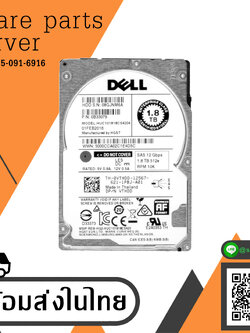 Dell 1.8TB 10K 12G SAS 2.5" HDD 128MB // 0VTHDD / HUC101818CS4204 / 0B33079 (USED) สินค้ารับประกัน โดย บริษัท อะไหล่เซิร์ฟเวอร์ จำกัด