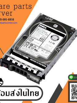 Dell 1.2TB 10K 12G SAS 2.5" HDD 512e Hard Drive // 0FR6W6 / ST1200MM0198 / 1FF230-150 (Used) // สินค้ารับประกัน โดย บริษัท อะไหล่เซิร์ฟเวอร์ จำกัด