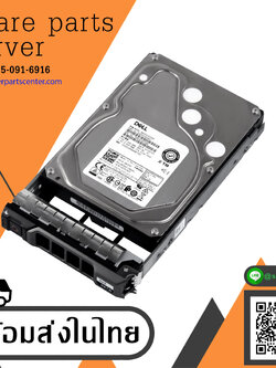 Dell 2TB 7.2K 12G SAS 3.5" 128MB HDD Hard Drive // 0M7D8Y / MG04SCA20EN (Used) // สินค้ารับประกัน โดย บริษัท อะไหล่เซิร์ฟเวอร์ จำกัด