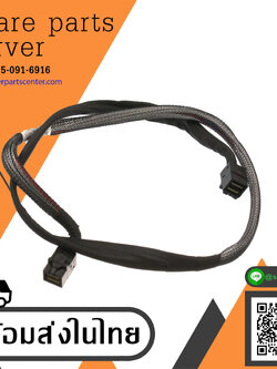 Lenovo SAS Cable Mini-SAS HD SFF-8643 73cm // 00KC952 (Used) // สินค้ารับประกัน โดย บริษัท อะไหล่เซิร์ฟเวอร์ จำกัด