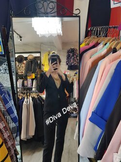 ชุดสูทสีดำ IM Basic Set (เสื้อสูท+กางเกง) #3639