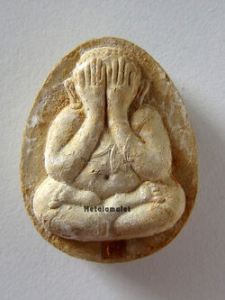 พระปิดตา ญสส.จัมโบ้ เนื้อผงเกสร แช่น้ำมนต์ ตะกรุดทองคำ