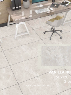 R6012007 กระเบื้อง VANILA NERO 60X120 (2ผ./ก.)