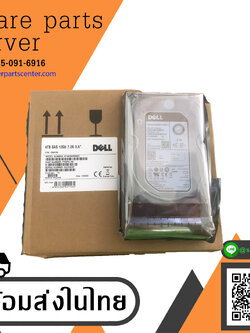 (New Inbox) Dell 4TB 7.2K SAS 12G 3.5 inch Hard Drive PowerEdge R640 R740 R940 // 084KR4 / ST4000NM0005 // สินค้ารับประกัน โดย บริษัท อะไหล่เซิร์ฟเวอร์ จำกัด