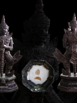 ท้าวเวสสุวรรณ ๒๐๐ปี วัดสุทธาราม หน้ายักษ์