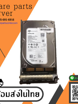 Dell / Seagate 1TB 7.2K 6G SATS 3.5'' Hard Drive HDD // 0WN524 / ST1000DM010 / 2EP102-504 (Used) // สินค้ารับประกัน โดย บริษัท อะไหล่เซิร์ฟเวอร์ จำกัด