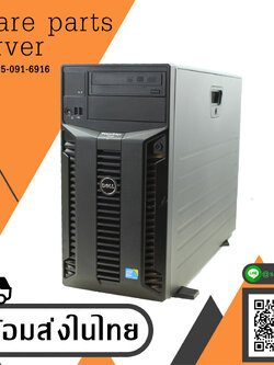 Dell PowerEdge T410 Dell T410 CPU E5620/ Ram 32GB DDR3/HDD 1TB 3.5"/Power Supply 580Wx2/Raid PERC H700
