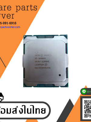 Intel Xeon E5-2630 V4 2.2GHz 10-Core 25MB PROCESSOR Socket 2011-3 CPU // SR2R7 , E5-2630 V4 (Used) // สินค้ารับประกัน โดย บริษัท อะไหล่เซิร์ฟเวอร์ จำกัด