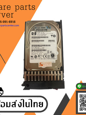 HP 300GB 10K 6G SAS 2.5" Hard Drive // HDD 518011-002 / Tray 507284-001 / GPN 507129-004 / EG0300FARTT / MBD2300RC (Used) // สินค้ารับประกัน โดย บริษัท อะไหล่เซิร์ฟเวอร์ จำกัด